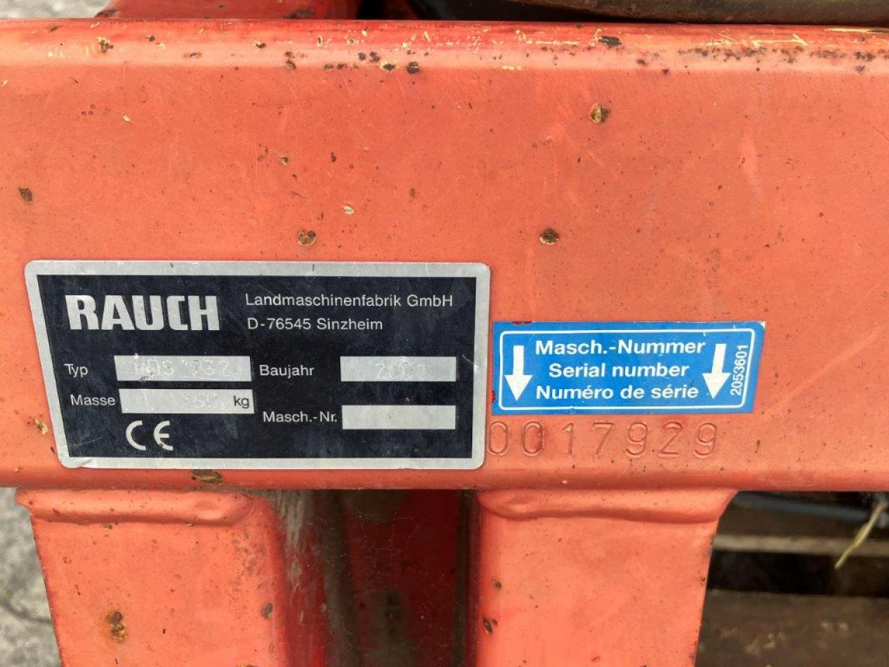 Esparcidor de fertilizantes Rauch MDS 932: foto 7