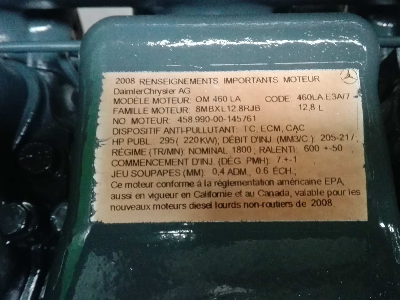 Engine HITACHI ZW310 263J1-02002 - Motor para Maquinaria de construcción: foto 3 Engine HITACHI ZW310 263J1-02002 - Motor para Maquinaria de construcción: foto 3