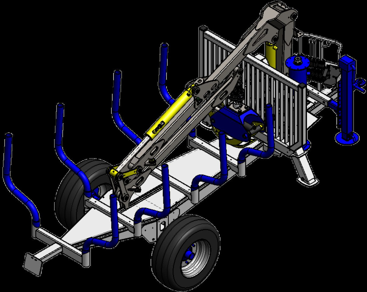 Remolque forestal nuevo Binderberger Alpin 3t Holzrückewagen: foto 7