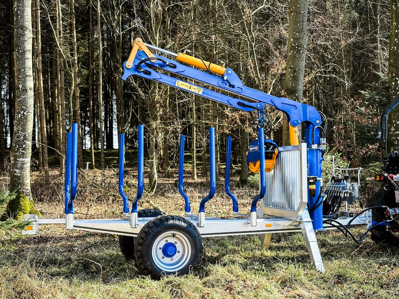 Remolque forestal nuevo Binderberger Alpin 3t Holzrückewagen: foto 8