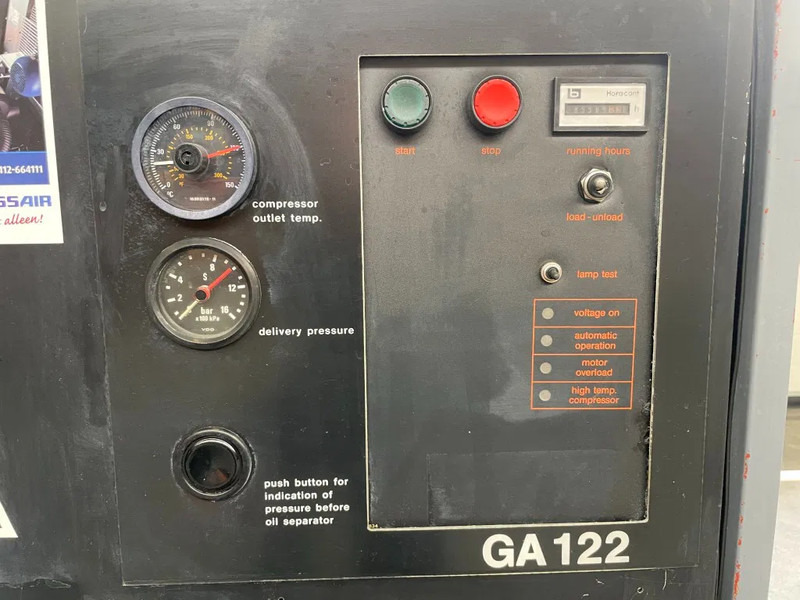 Atlas-Copco GA122 - Compresor de aire: foto 5 Atlas-Copco GA122 - Compresor de aire: foto 5