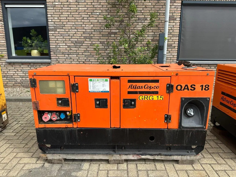 Atlas-Copco QAS 18 Yanmar Mecc Alte Spa 18 kVA Silent generatorset - Generador industriale: foto 1 Atlas-Copco QAS 18 Yanmar Mecc Alte Spa 18 kVA Silent generatorset - Generador industriale: foto 1