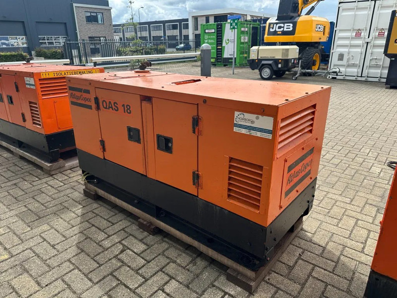 Generador industriale Atlas-Copco QAS 18 Yanmar Mecc Alte Spa 18 kVA Silent generatorset: foto 10