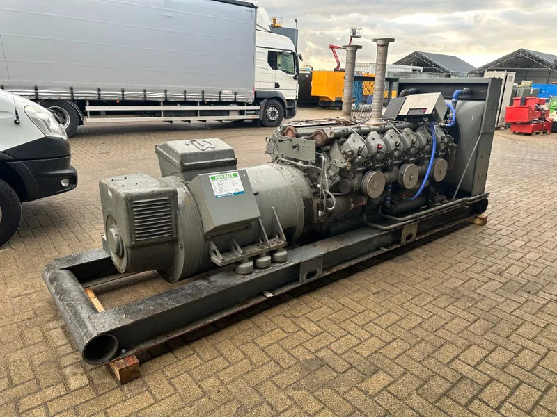 Generador industriale Baudouin Leroy Somer 300 kVA noodstroom generatorset ex Emergency: foto 11