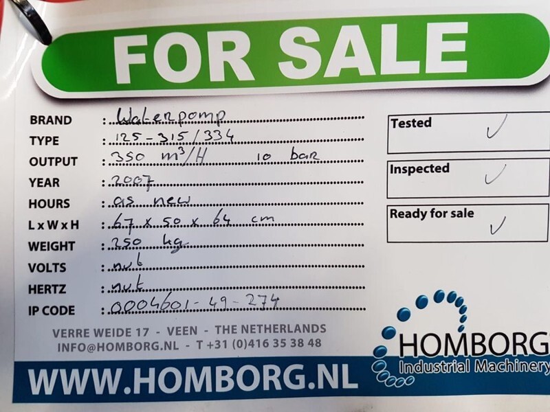 Chaud-Froid-Industrie KSB 125-315 / 334 Waterpomp 350 m3 / h 10 Bar Ex emergency - Bomba de agua: foto 4 Chaud-Froid-Industrie KSB 125-315 / 334 Waterpomp 350 m3 / h 10 Bar Ex emergency - Bomba de agua: foto 4