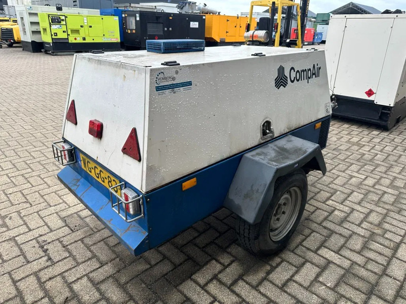 Compresor de aire Compair H2180 Deutz 2.1 m3 / min 28 kW 7 Bar Mobiele Diesel Compressor met kenteken: foto 7
