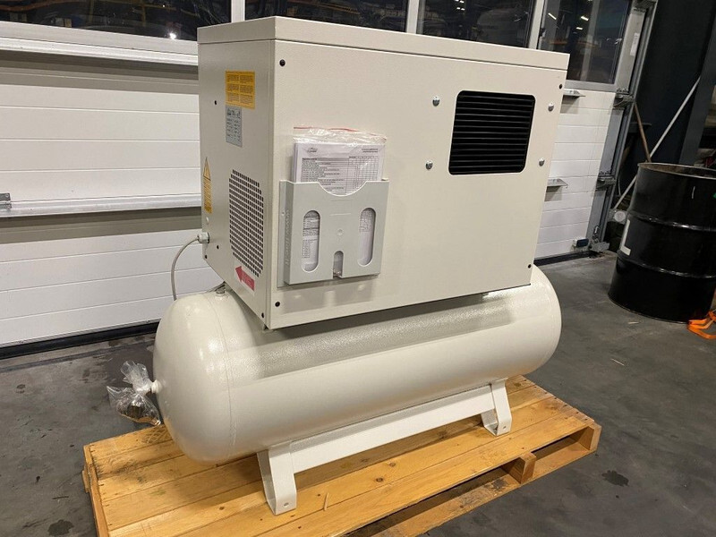 Compresor de aire nuevo Fiac NewSilver 5.5 / 200 Silent 4 kW 450 L / min 10 Bar Elektrische Schroefcompressor met ketel: foto 10
