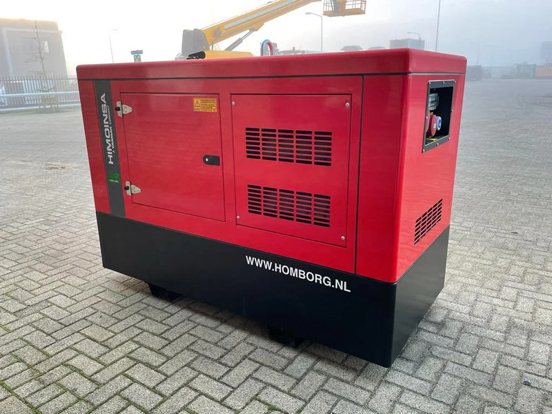 Generador industriale Himoinsa HYW 45 Yanmar Stamford 45 kVA Supersilent Rental generatorset as New !: foto 10