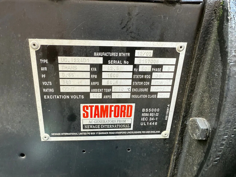 John Deere 4039 DF 008 Stamford 42.5 kVA generatorset - Generador industriale: foto 5 John Deere 4039 DF 008 Stamford 42.5 kVA generatorset - Generador industriale: foto 5