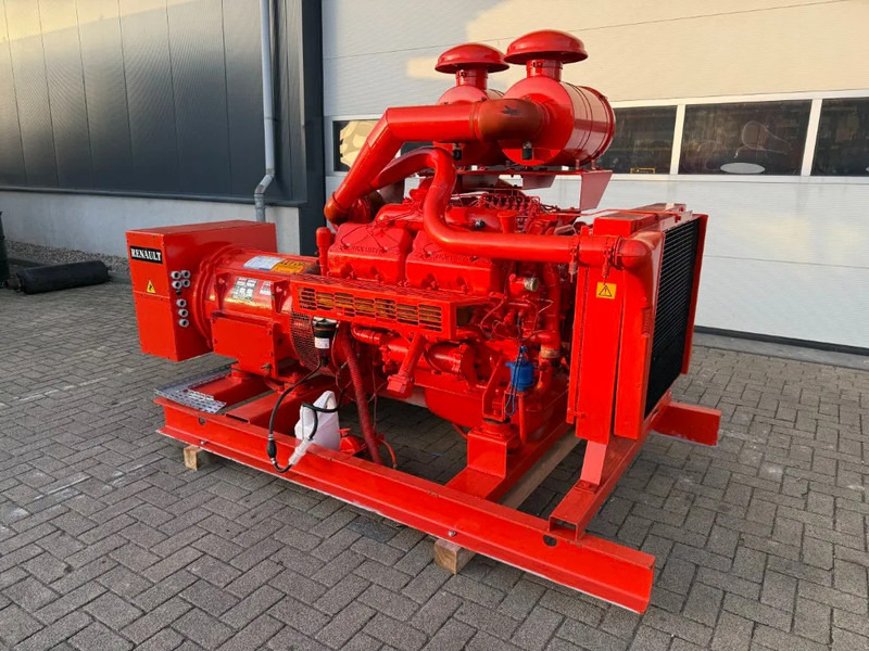 Generador industriale Renault Unelec 315 kVA Noodstroom generatorset ex Emergency as New ! 14 test hours !: foto 5