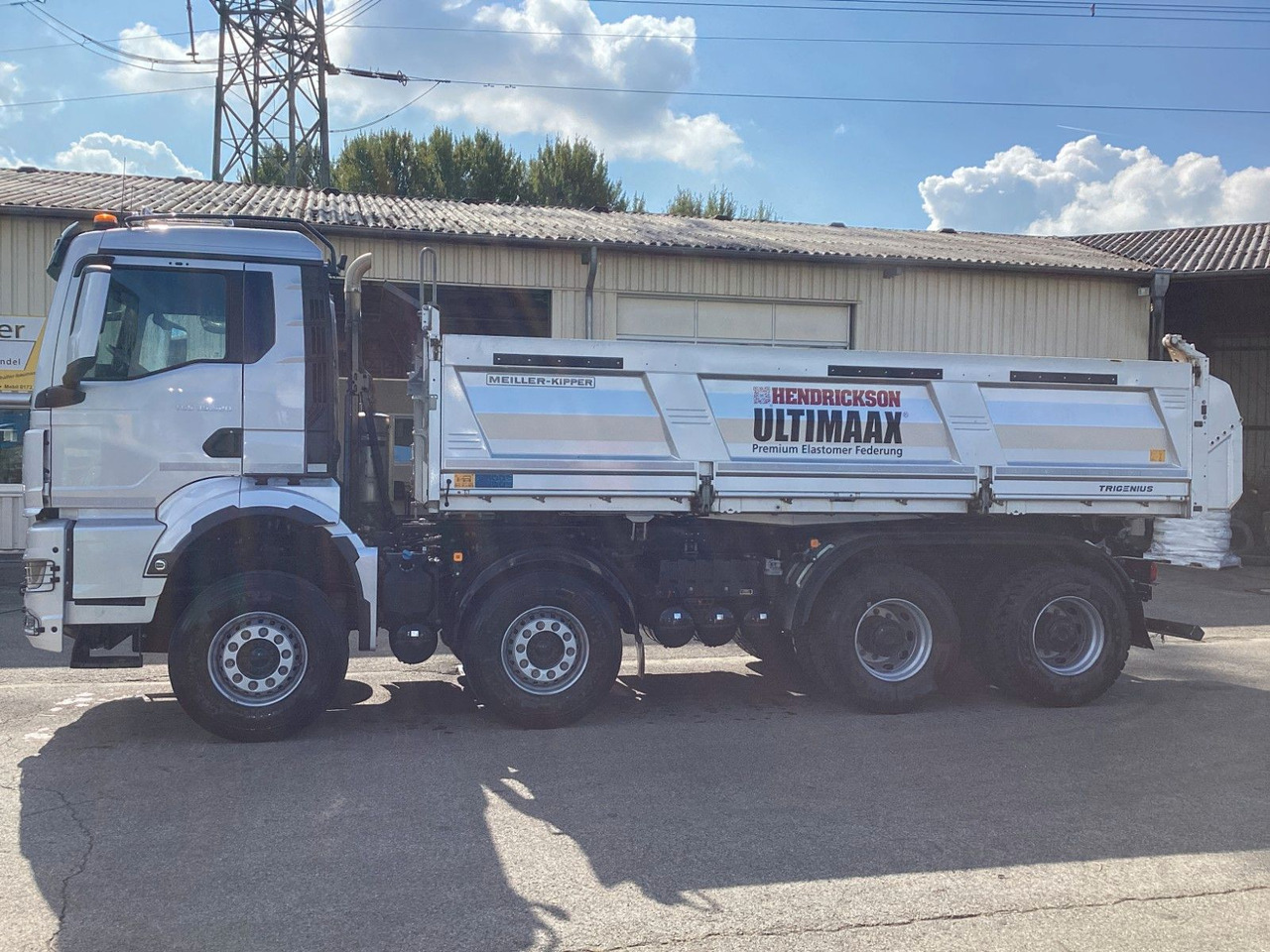 MAN TGS 35.520 8x4 Intarder Meiller Bordmatik Hendri - Camión volquete: foto 3 MAN TGS 35.520 8x4 Intarder Meiller Bordmatik Hendri - Camión volquete: foto 3