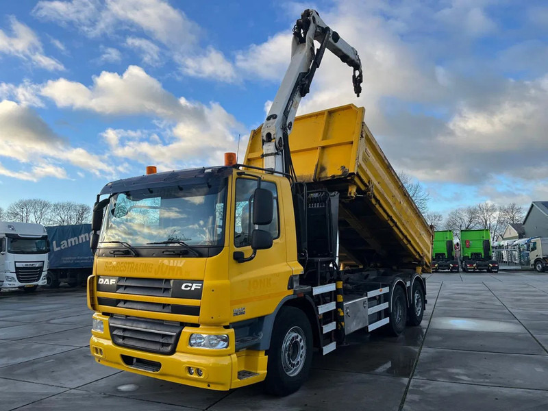 DAF CF 360 FAN Kipper knijperwagen - Camión grúa: foto 2 DAF CF 360 FAN Kipper knijperwagen - Camión grúa: foto 2