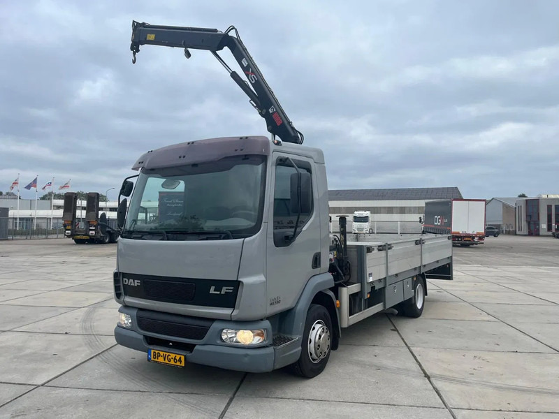 DAF LF 45 FA - Camión grúa, Camión caja abierta: foto 1 DAF LF 45 FA - Camión grúa, Camión caja abierta: foto 1