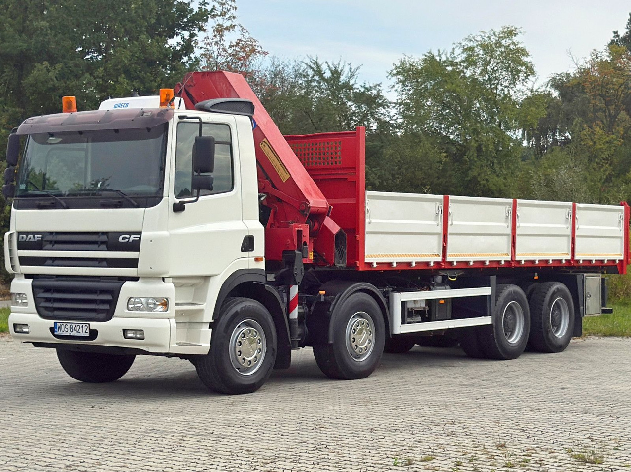 DAF CF 85.380 * HMF 2823 K6 (B3) + FUNK * 8x4 * TOP - Camión volquete, Camión grúa: foto 4 DAF CF 85.380 * HMF 2823 K6 (B3) + FUNK * 8x4 * TOP - Camión volquete, Camión grúa: foto 4