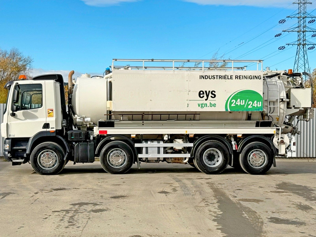 DAF CF 85.410 * Saug und Spülwagen +FUNK - Limpieza de alcantarillado: foto 4 DAF CF 85.410 * Saug und Spülwagen +FUNK - Limpieza de alcantarillado: foto 4