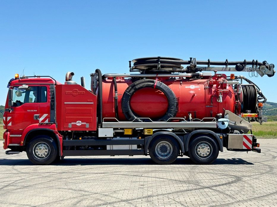 MAN TGA 26.360 * Saug und Spülwagen/CAPPELLOTTO+FUNK - Limpieza de alcantarillado: foto 3 MAN TGA 26.360 * Saug und Spülwagen/CAPPELLOTTO+FUNK - Limpieza de alcantarillado: foto 3