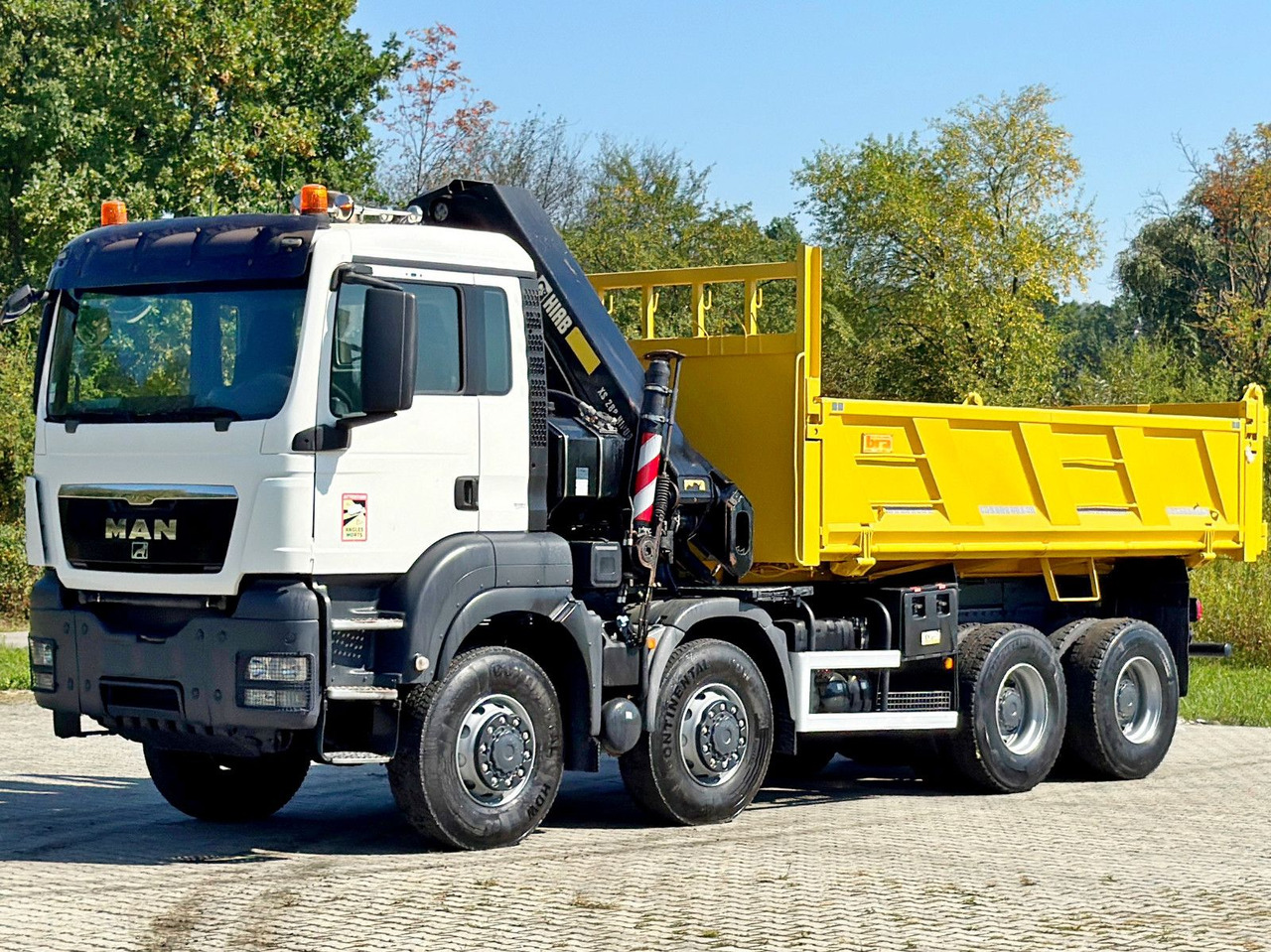 MAN TGS 32.510 * HIAB 288 EP - 5HIDUO/ FUNK * 8x8 - Camión grúa: foto 5 MAN TGS 32.510 * HIAB 288 EP - 5HIDUO/ FUNK * 8x8 - Camión grúa: foto 5