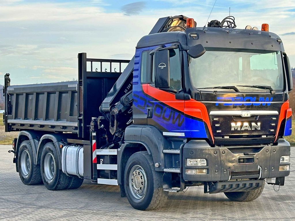 MAN TGS 33.480 * HIAB 288 EP - 4 HIDUO/ FUNK * 6x4 - Camión volquete, Camión grúa: foto 3 MAN TGS 33.480 * HIAB 288 EP - 4 HIDUO/ FUNK * 6x4 - Camión volquete, Camión grúa: foto 3