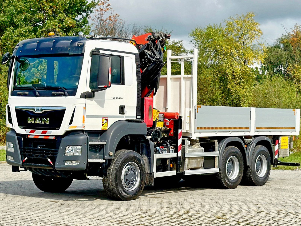 MAN TGS 33.480 * PK 33002-EH C + FUNK/6x6 * TOP - Camión grúa: foto 3 MAN TGS 33.480 * PK 33002-EH C + FUNK/6x6 * TOP - Camión grúa: foto 3