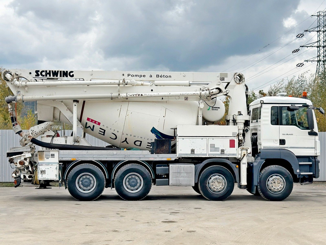 MAN TGS 35.400 BETONPUMPE * 8x4 / TOPZUSTAND - Camión bomba de hormigón: foto 5 MAN TGS 35.400 BETONPUMPE * 8x4 / TOPZUSTAND - Camión bomba de hormigón: foto 5