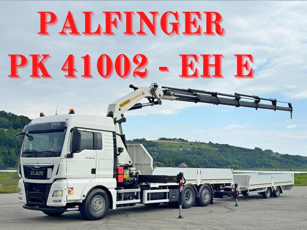 MAN TGX 26.440 * PK 41002-EH E + FUNK + Anhänger*TOP - Camión grúa: foto 1 MAN TGX 26.440 * PK 41002-EH E + FUNK + Anhänger*TOP - Camión grúa: foto 1