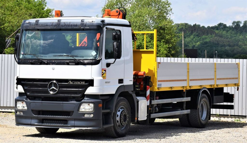 Mercedes-Benz ACTROS 1832 PRITSCHE 6,70m * PK 15500*TOPZUSTAND Mercedes-Benz ACTROS 1832 PRITSCHE 6,70m * PK 15500*TOPZUSTAND - Camión grúa: foto 4 Mercedes-Benz ACTROS 1832 PRITSCHE 6,70m * PK 15500*TOPZUSTAND Mercedes-Benz ACTROS 1832 PRITSCHE 6,70m * PK 15500*TOPZUSTAND - Camión grúa: foto 4
