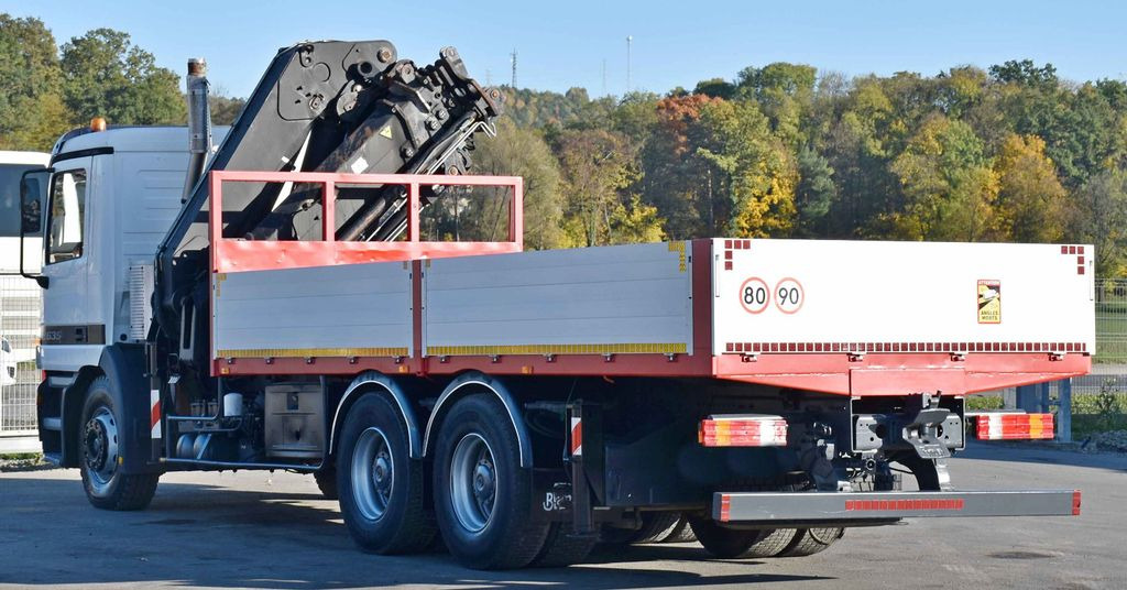 Camión grúa Mercedes-Benz ACTROS 2635 Pritsche 6,40m + HIAB 400 E-5 + FUNK Mercedes-Benz ACTROS 2635 Pritsche 6,40m + HIAB 400 E-5 + FUNK: foto 8