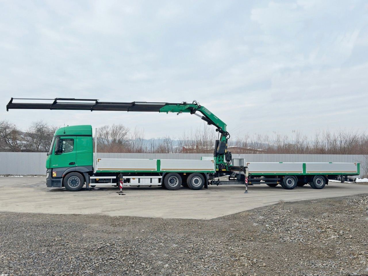 Mercedes-Benz ACTROS 2645 * FASSI F345.24 + FUNK + Anhänger - Camión grúa: foto 5 Mercedes-Benz ACTROS 2645 * FASSI F345.24 + FUNK + Anhänger - Camión grúa: foto 5