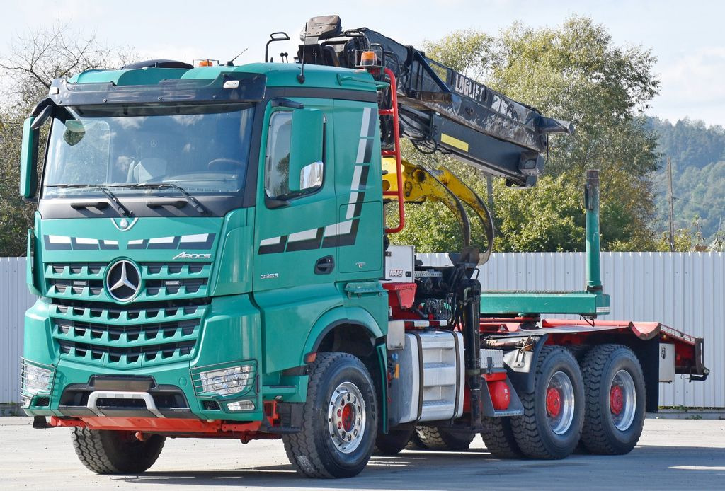 Mercedes-Benz AROCS 3363 *HOLZTRANSPORTER * LOGLIFT 251S /6x4 - Camión forestal, Camión grúa: foto 3 Mercedes-Benz AROCS 3363 *HOLZTRANSPORTER * LOGLIFT 251S /6x4 - Camión forestal, Camión grúa: foto 3
