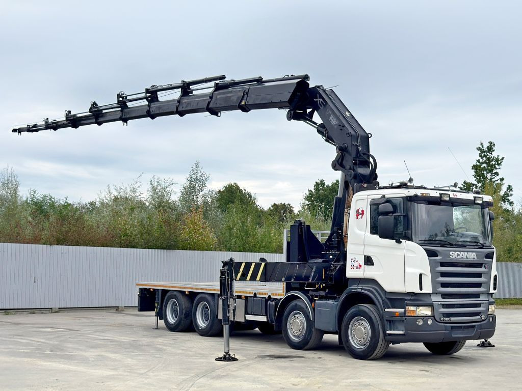 Scania R 620*PLATFORM 6,45m*HIAB 600 E - 9 + FUNK / 8x4 - Camión grúa: foto 2 Scania R 620*PLATFORM 6,45m*HIAB 600 E - 9 + FUNK / 8x4 - Camión grúa: foto 2
