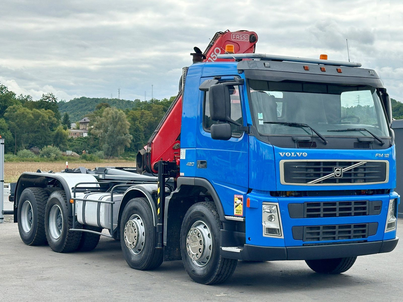 Volvo FM 12.420 * FASSI F150A.21 * 8x4 * TOP - Camión multibasculante, Camión grúa: foto 4 Volvo FM 12.420 * FASSI F150A.21 * 8x4 * TOP - Camión multibasculante, Camión grúa: foto 4