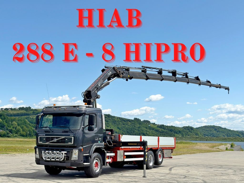 Volvo FM 440 * HIAB 288 E - 8 HIPRO/FUNK * TOPZUSTAND - Camión grúa: foto 1 Volvo FM 440 * HIAB 288 E - 8 HIPRO/FUNK * TOPZUSTAND - Camión grúa: foto 1
