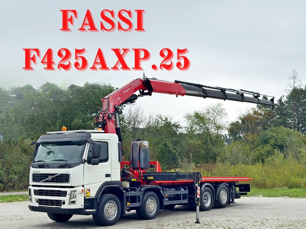 Volvo FM 460 * FASSI F425AXP.25 + FUNK * TOP - Grua de remolque autos: foto 1 Volvo FM 460 * FASSI F425AXP.25 + FUNK * TOP - Grua de remolque autos: foto 1