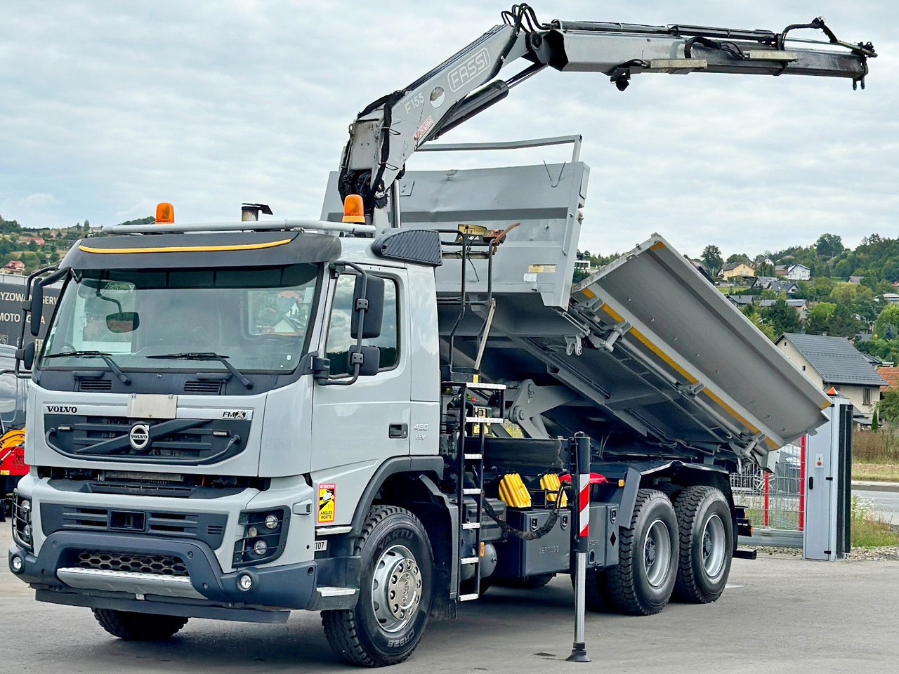 Volvo FMX 420 Kipper 5,10m *FASSI F155A.0.22+FUNK/6x4 - Camión grúa: foto 3 Volvo FMX 420 Kipper 5,10m *FASSI F155A.0.22+FUNK/6x4 - Camión grúa: foto 3