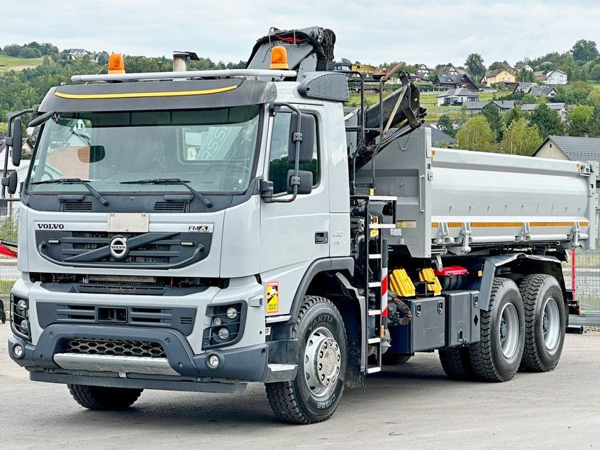 Volvo FMX 420 Kipper 5,10m *FASSI F155A.0.22+FUNK/6x4 - Camión volquete: foto 5 Volvo FMX 420 Kipper 5,10m *FASSI F155A.0.22+FUNK/6x4 - Camión volquete: foto 5
