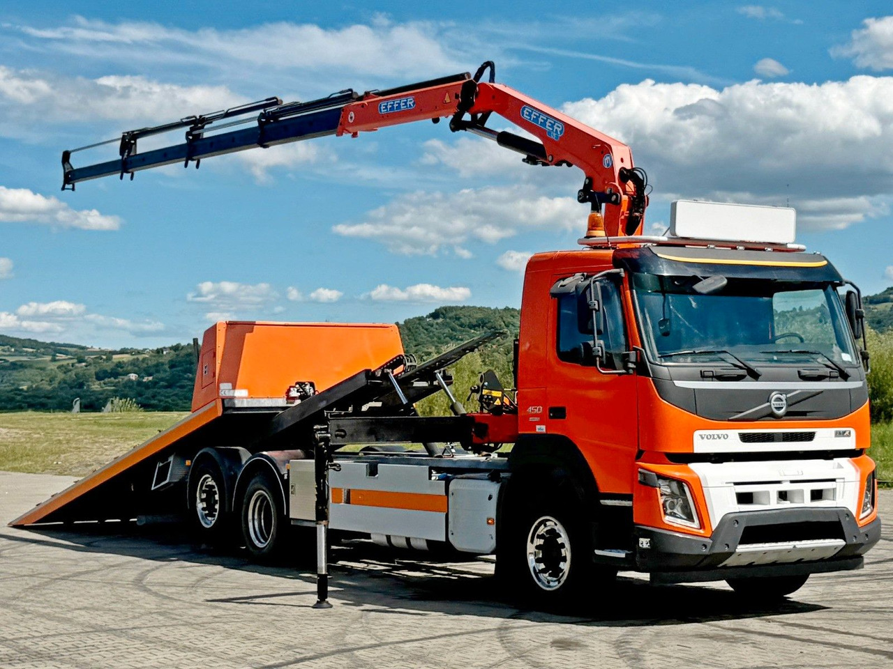 Volvo FMX 450 Abschleppwagen 6,70 m *EFFER 175/4S*FUNK - Grua de remolque autos: foto 2 Volvo FMX 450 Abschleppwagen 6,70 m *EFFER 175/4S*FUNK - Grua de remolque autos: foto 2