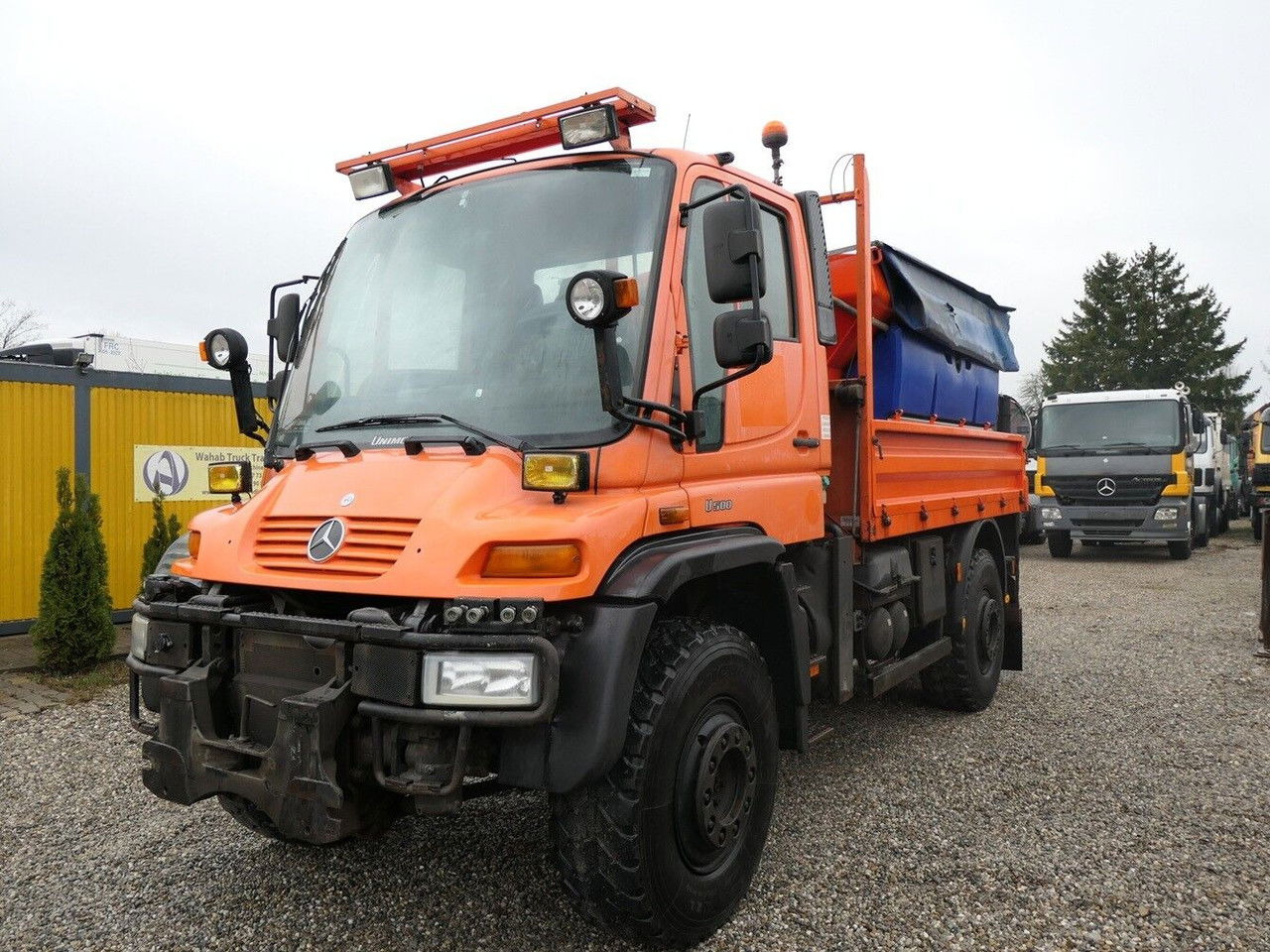 Mercedes-Benz Unimog U500 - Máquina quitanieve: foto 2 Mercedes-Benz Unimog U500 - Máquina quitanieve: foto 2