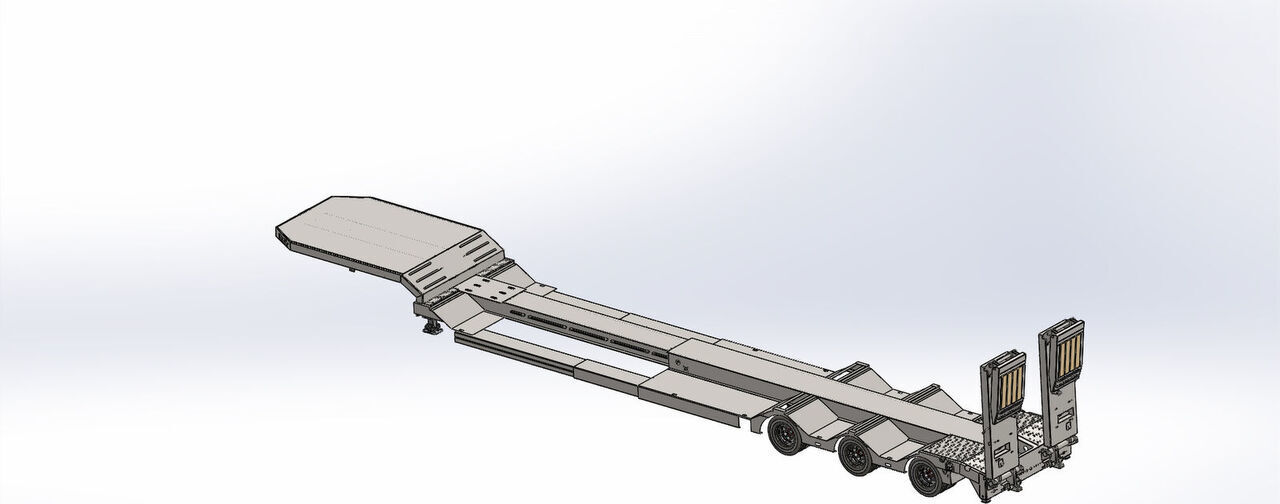 Semirremolque góndola rebajadas nuevo LIDER 2025 YEAR NEW LOWBED TRAILER FOR SALE (MANUFACTURER COMPANY): foto 6