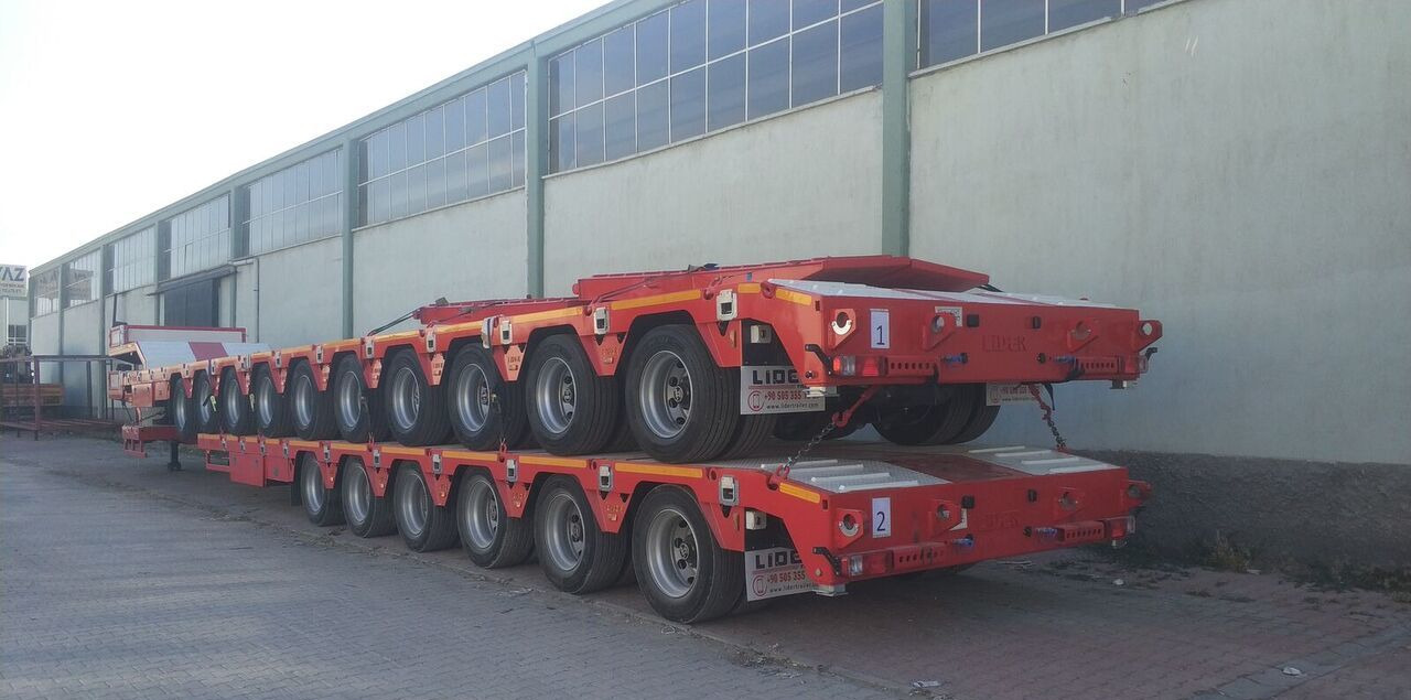 Semirremolque góndola rebajadas nuevo LIDER 2025 model 150 Tons capacity Lowbed semi trailer: foto 17