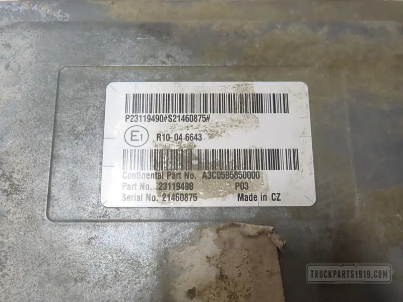 Volvo 23119490 Regeleenheid AdBlue Volvo - Unidad de control para Camión: foto 2 Volvo 23119490 Regeleenheid AdBlue Volvo - Unidad de control para Camión: foto 2