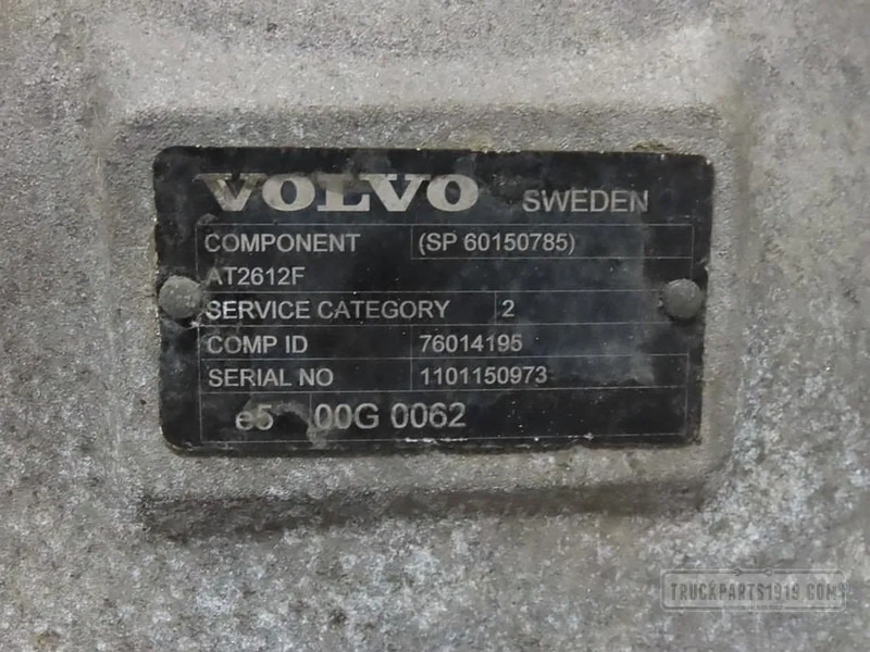 Volvo 60150785 Versnellingsbak AT2612F Volvo - Caja de cambios para Camión: foto 3 Volvo 60150785 Versnellingsbak AT2612F Volvo - Caja de cambios para Camión: foto 3