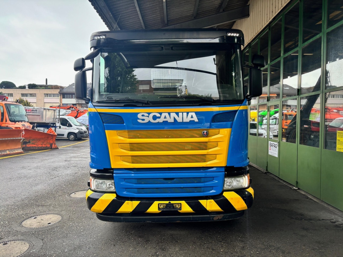 SCANIA G450 LB 6x2 - Camión portacontenedor de cadenas: foto 3 SCANIA G450 LB 6x2 - Camión portacontenedor de cadenas: foto 3