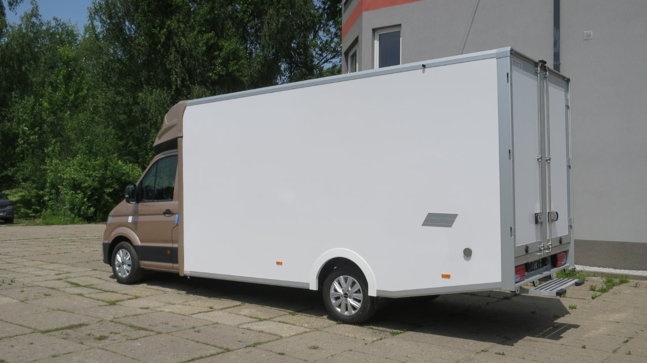 Furgoneta caja cerrada, Furgoneta combi nuevo MAN TGE 3.180 Koffer mit Schlafbett: foto 10