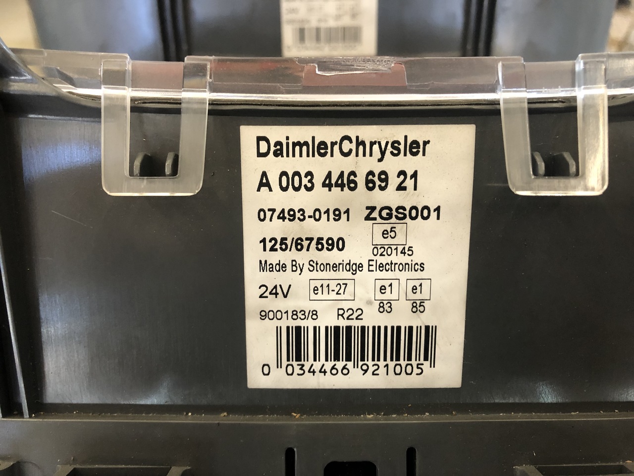 ELECTRONIC INSTRUMENT ATEGO EURO 4 - Tacógrafo para Camión: foto 2 ELECTRONIC INSTRUMENT ATEGO EURO 4 - Tacógrafo para Camión: foto 2