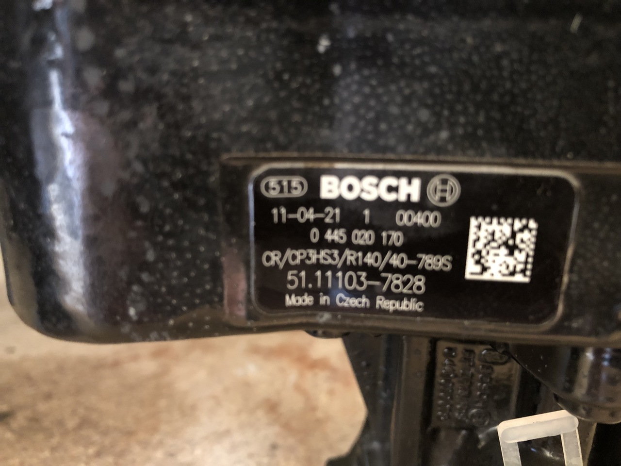 HIGH PRESSURE FUEL PUMP MAN TGX,TGS - Bomba de combustible para Camión: foto 2 HIGH PRESSURE FUEL PUMP MAN TGX,TGS - Bomba de combustible para Camión: foto 2