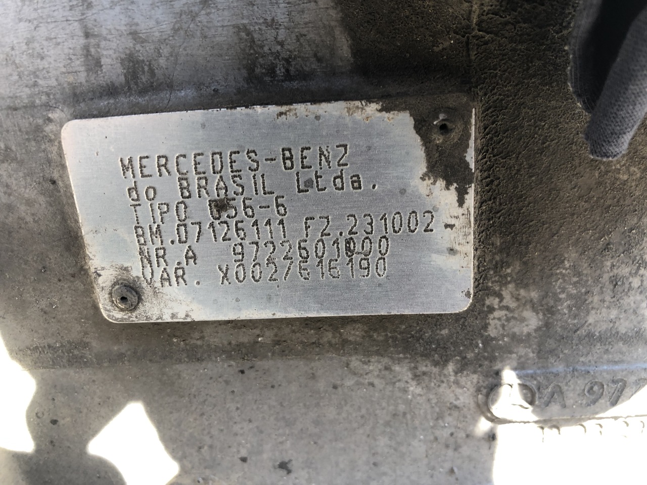 MERCEDES ATEGO G60-6 AND G56-6  - Caja de cambios para Camión: foto 2 MERCEDES ATEGO G60-6 AND G56-6  - Caja de cambios para Camión: foto 2