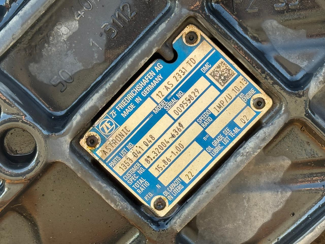 ASTRONIC 12AS 2331 TD WITH INTARDER 3 EST52 MAN TGX - Recambio: foto 5 ASTRONIC 12AS 2331 TD WITH INTARDER 3 EST52 MAN TGX - Recambio: foto 5