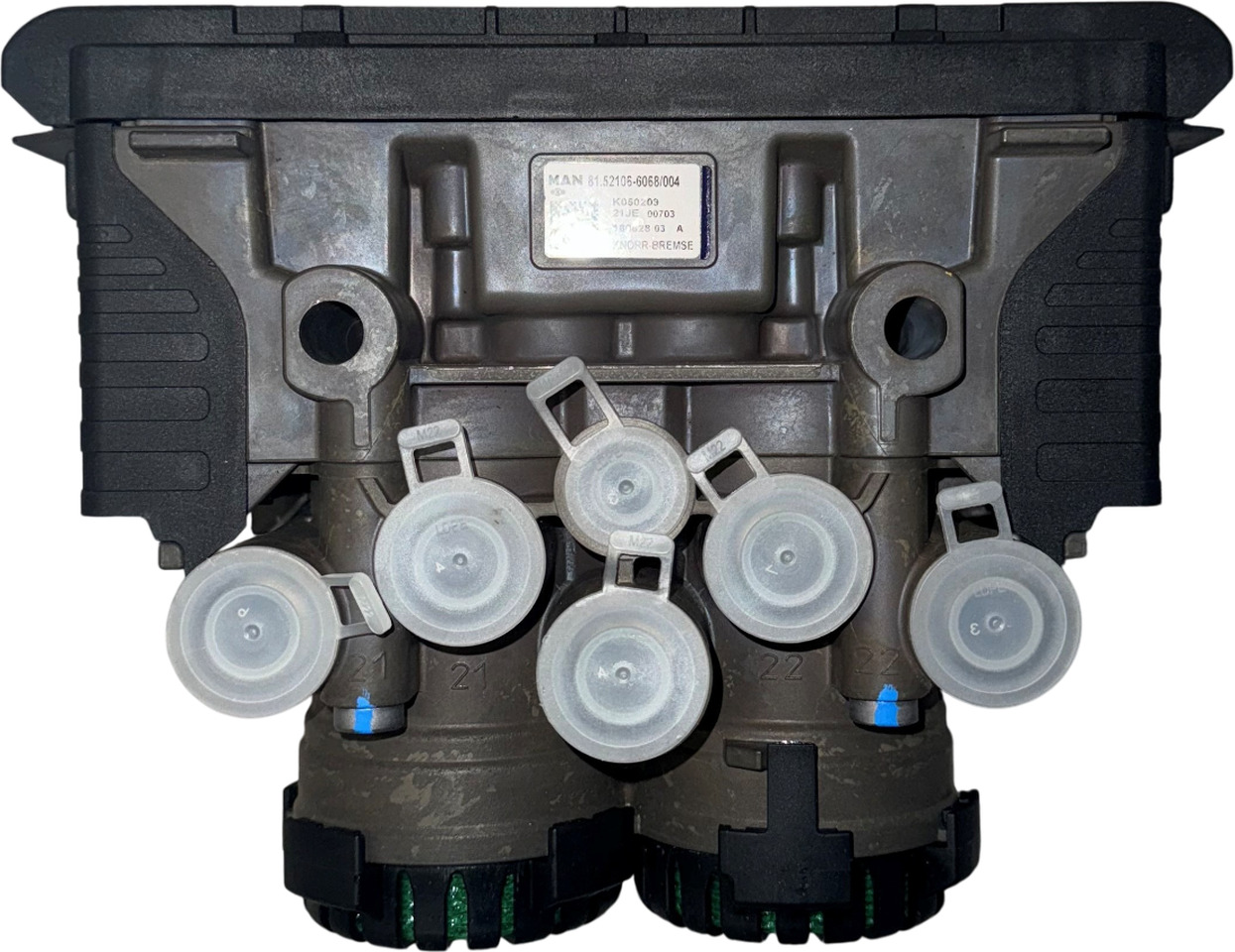 EBS-KLEP MAN 4x2 EURO 6 KNORR 81521066068 - Válvula de freno para Camión: foto 1 EBS-KLEP MAN 4x2 EURO 6 KNORR 81521066068 - Válvula de freno para Camión: foto 1