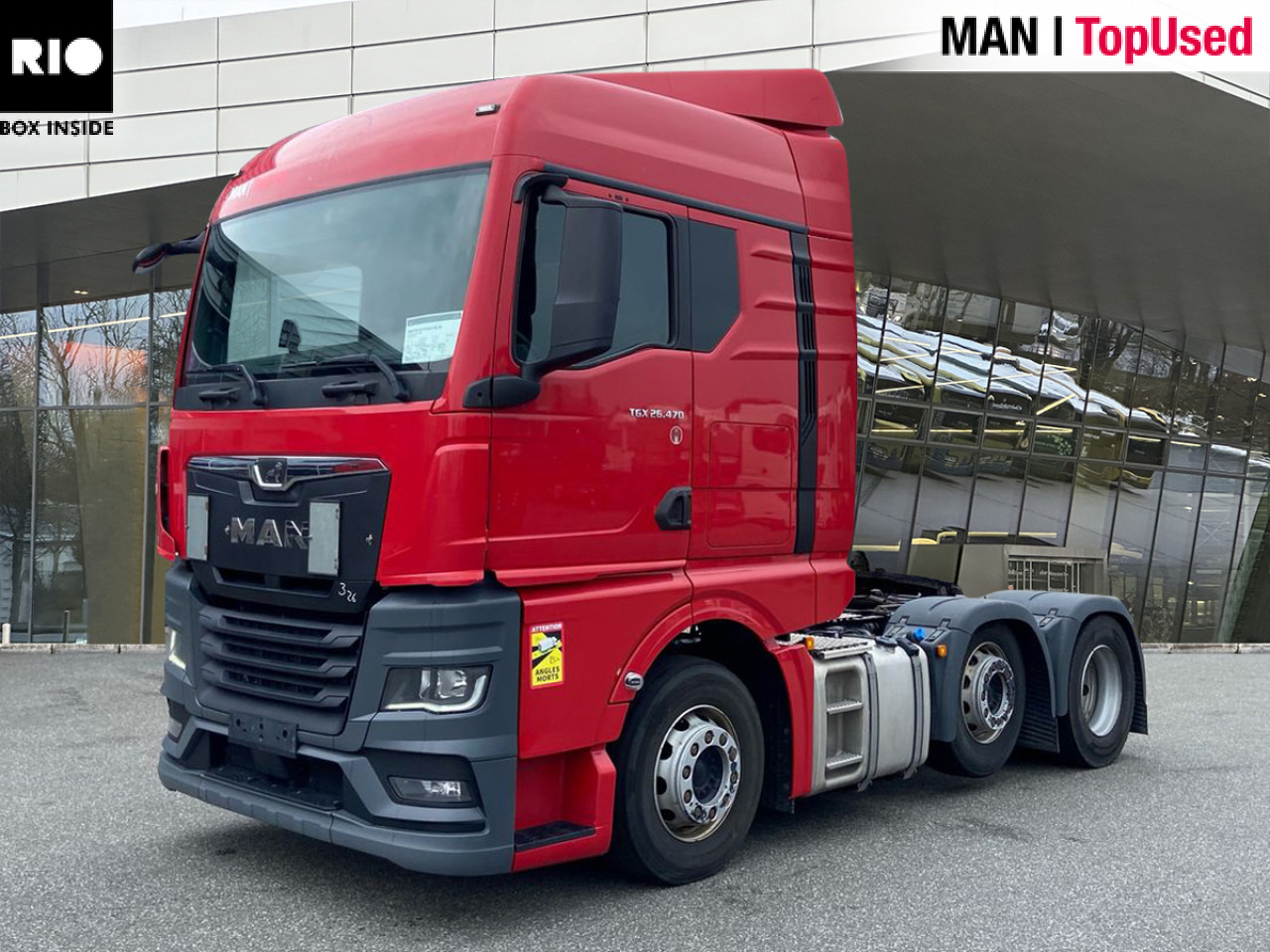 MAN TGX 26.470 6x2/2 BL SA "Retarder / 700 l Tank" - Cabeza tractora: foto 1 MAN TGX 26.470 6x2/2 BL SA "Retarder / 700 l Tank" - Cabeza tractora: foto 1