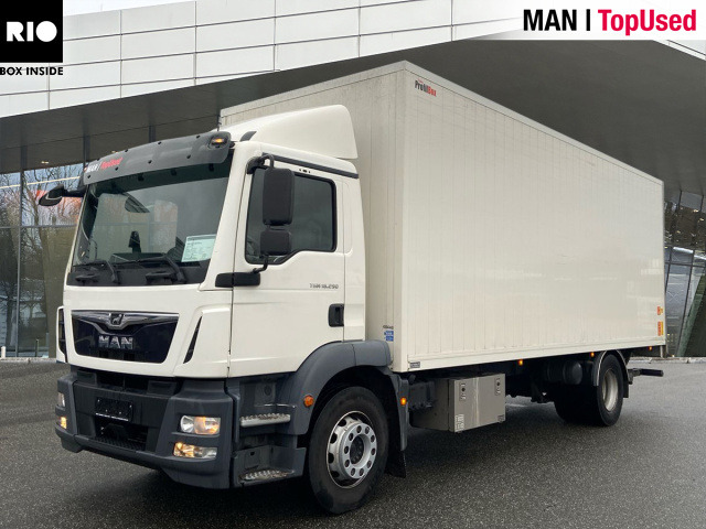MAN TGM 18.290 4X2 LL - Camión caja cerrada: foto 1 MAN TGM 18.290 4X2 LL - Camión caja cerrada: foto 1